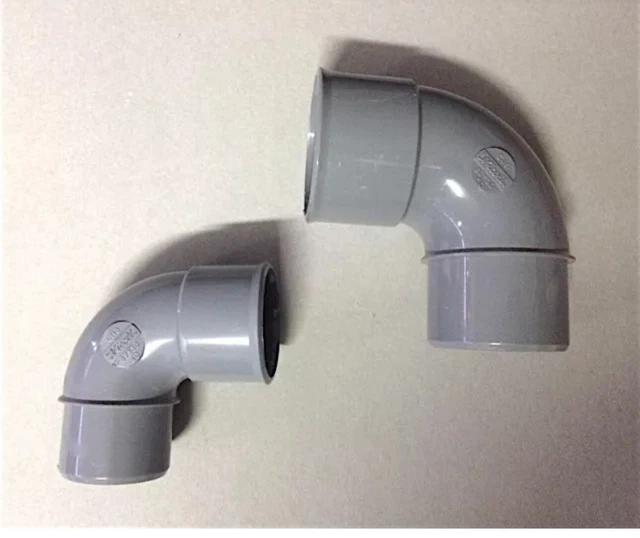 Gomito Per Grondaia Quadra 8x8 Cm Marrone - UV Resistente, Per Pluviali - Foto 7