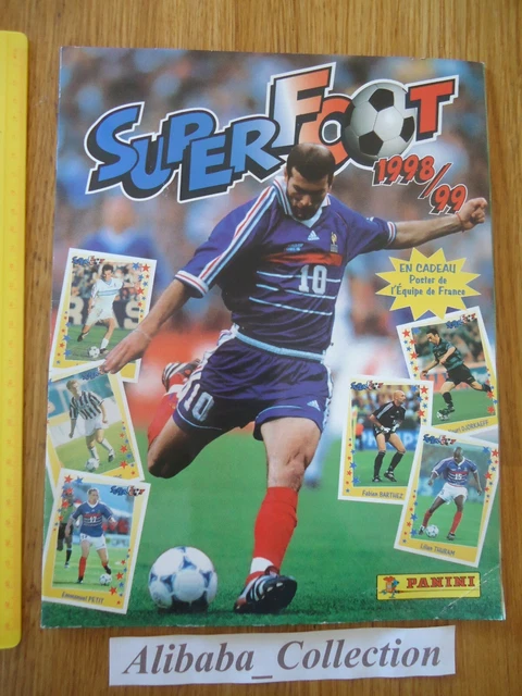STICKER CARD PANINI SUPERFOOT THIERRY HENRY 145 - 194 ROOKIE 1998 MONACO FRANCE