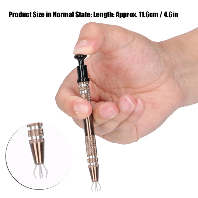 4 Prong Ball Grabber Piercing Bead Holder Pick Up Jewellery Making Tool HR6