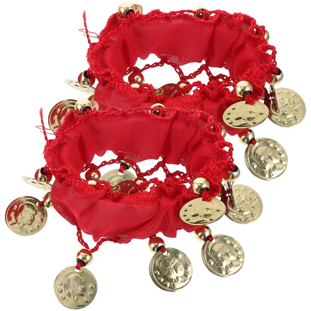 3 Count Kopfkette Mit Pailletten Coin Decoration Wrist Cuff Halloween