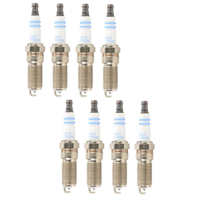 Plug New Set NEW SET 8 Spark Plugs Bosch For Biuck Chevy Lincoln Mazda Mercury Saab ...