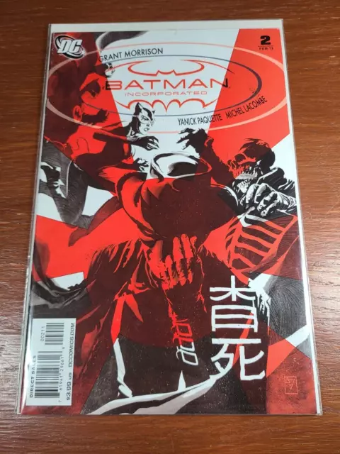 Batman Incorporated #2 (DC Comics) 1st Print Direct Sales NM/ M Bagged/ Boarded
