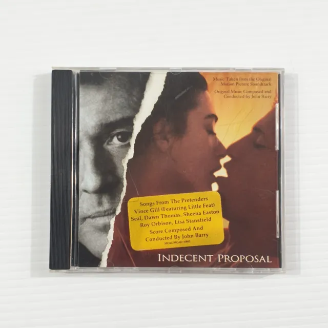 Indecent Proposal CD Composed by John Barry - The Pretenders Seal Vince Gill