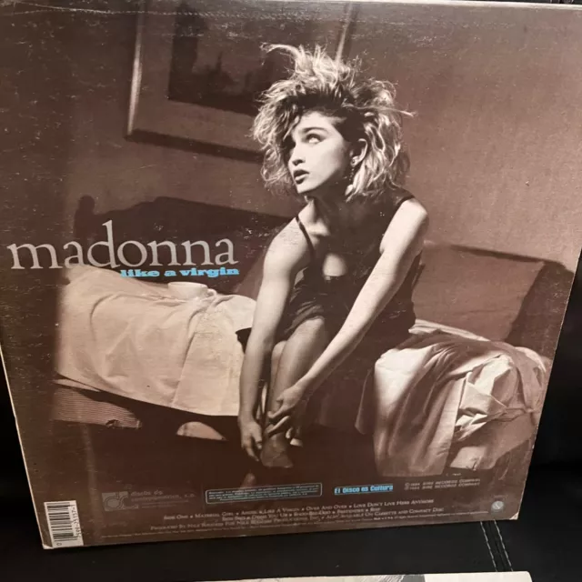 MADONNA - Like A Virgin - RARE GUATEMALA DIDECA PRESS LP 1984 W INSERT