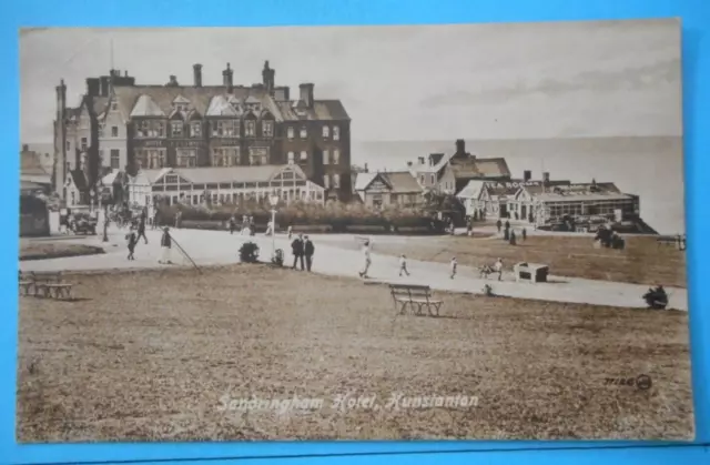 Postcard c.1918 SANDRINGHAM HOTEL HUNSTANTON NORFOLK