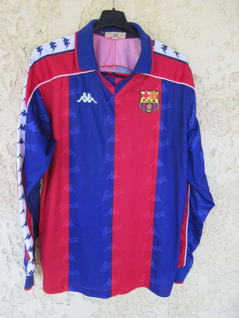 Maillot Domicile FC Barcelona 1998 Kappa - Vintage - Taille XL - Occasion