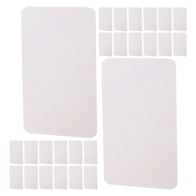 Cartes Kraft Vierges - 300 Pièces - 6 Couleurs - Pour Fiches, Cartes De Visite Ou DIY