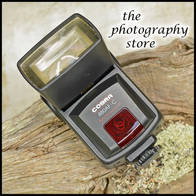 Cobra 480AF-C Flashgun for Canon EOS 35mm Film SLR's - NOT for DIGITAL