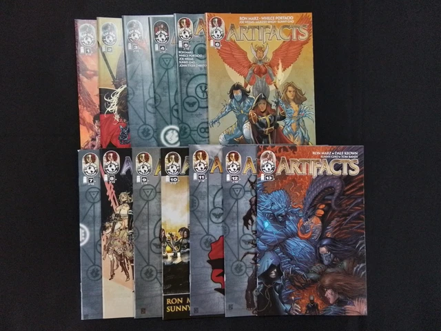 Artifacts #1-13 Top Cow Comic Book 1St Arc Complete Ron Marz Broussard Silvestri