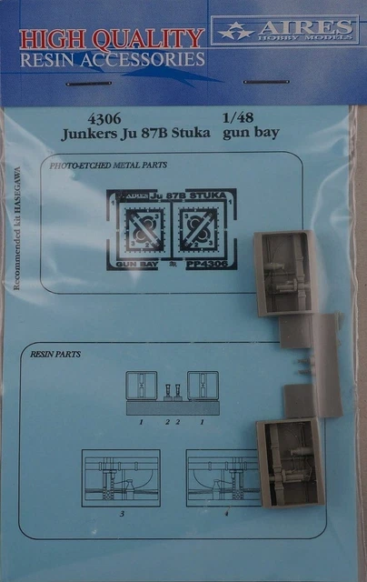 Iris 4306 1/48 Ju 87B Stuka Gumbay For Hasegawa