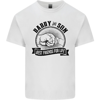Daddy & Son Best FriendsFathers Day Mens Cotton T-Shirt Tee Top