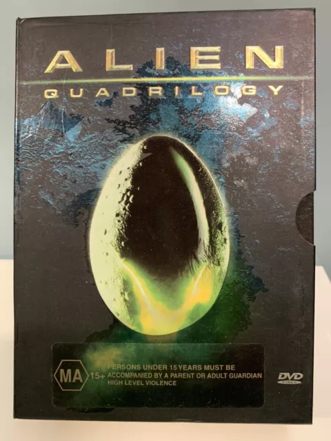 Alien Quadrilogy (Box Set, 9x DVD, 1979) Region 4 Sigourney Weaver