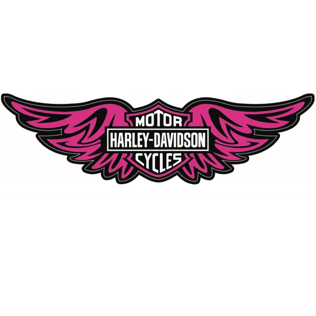 HARLEY DAVIDSON WING Premium Vinyl Die Cut Decals for Motorcycles