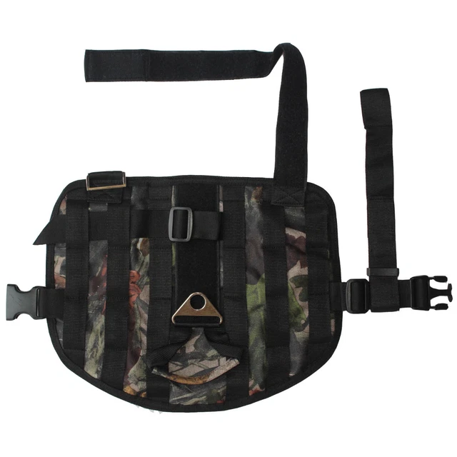 Police Training Service Dog Harness Molle Dog Vest All Sizes M L XL for Pitbull