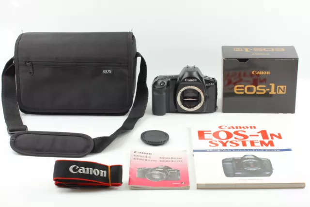 [ TOP MINT BOX w/ CASE ] Canon EOS-1N EOS1N Body 35mm SLR Film Camera from JAPAN