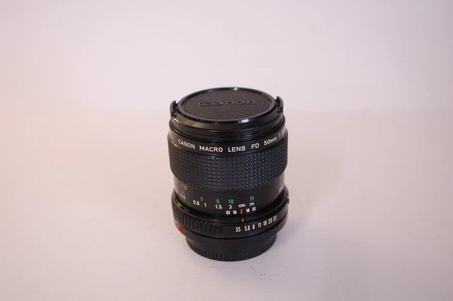 CANON MACRO LENS FD 50mm f/3.5 + Extension Tube 25 Japan 1029