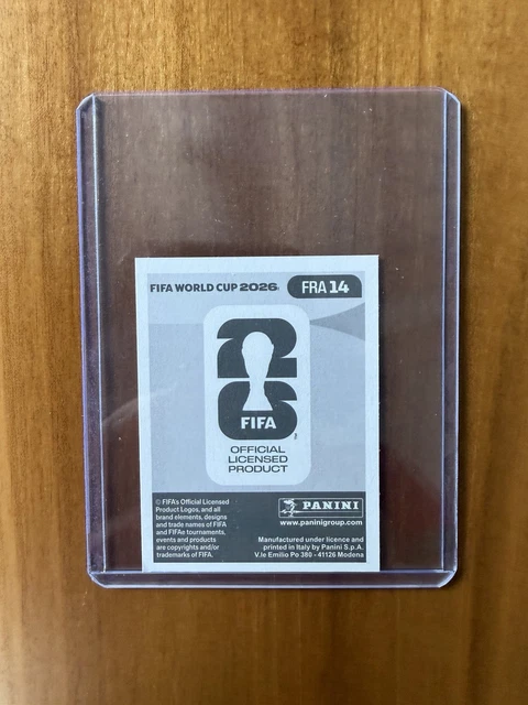  PANINI FIFA WORLD Cup 2026 Michael Olise FRA 14 France Sticker $2.12 