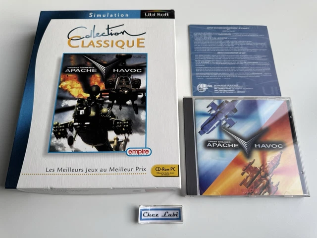 Jeu PC Big Box Team Apache (Flight Sim) – Version Française, Bon État