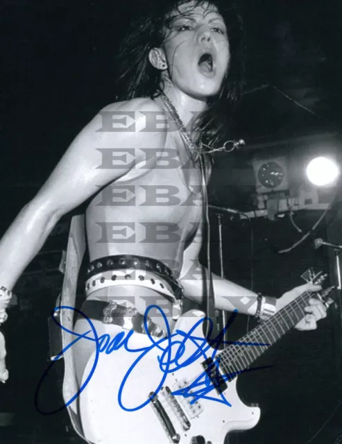 Joan Jett  Autographed signed 8x10 Photo Reprint