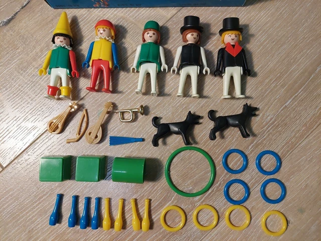 Playmobil 3392 - cirque Romani - les clowns musiciens - 1991