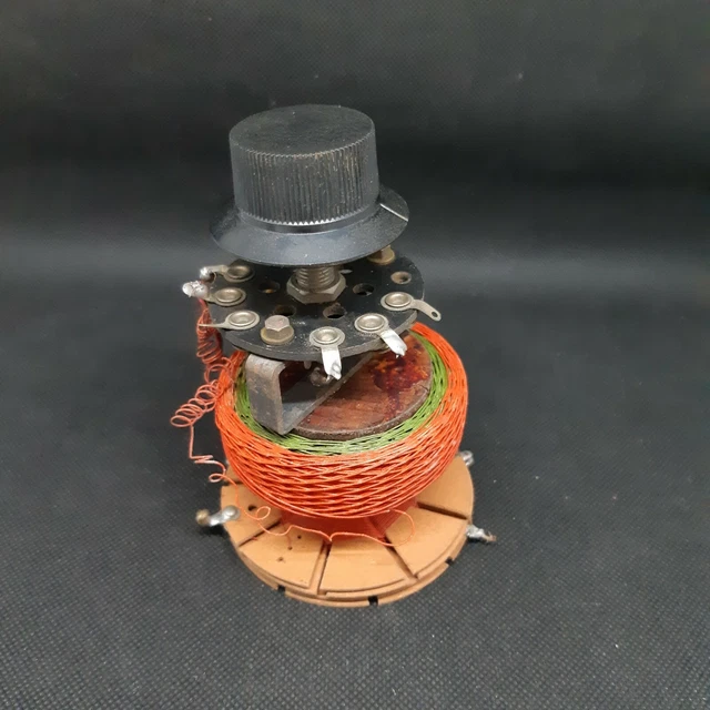 Bobine Fragor 75 Spires - Antenne Pour Poste à Galène - TSF Radio Vintage