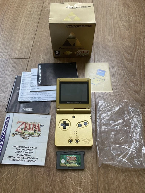 Gameboy Advance Sp Zelda Limited Edition Pak GAMEBOY ADVANCE SP Zelda Limited Edition Pak (No Charger) £240.00