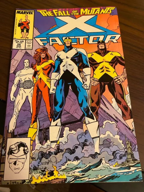 X-Factor #26 VF/NM Apocalypse 'Fall of the Mutants' MARVEL COMICS 1988