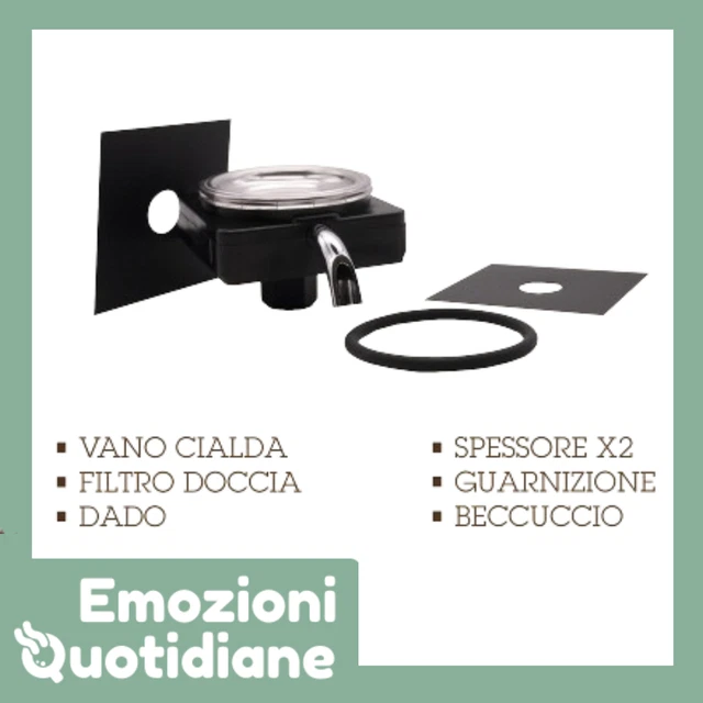 Kit Ricambi Per Macchina Caffè DIDIESSE Frog - Portacialda, Guarnizioni E Dado - Foto 5