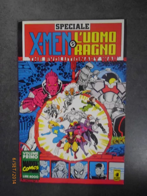 SPECIALE X-MEN e L'UOMO RAGNO n° 1 - The Evolutionary War - Ed. Star C. - 1992