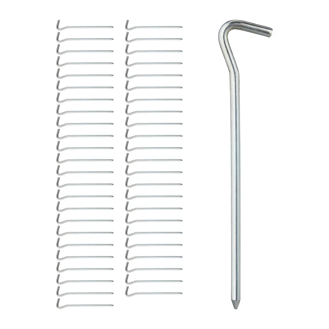 Lot De 9 Tiges De Tente En Fibre De Verre 11mm X 89cm - Piquets De Rechange Pour Arche De Tente