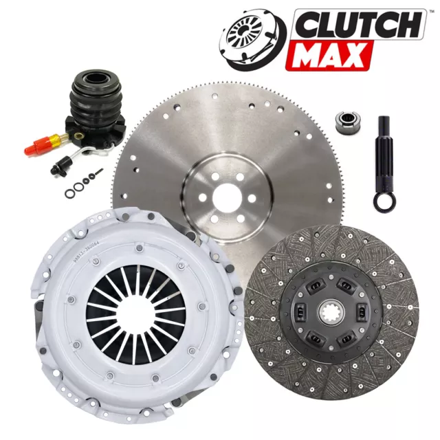HD CLUTCH KIT+SLAVE CYL+FLYWHEEL for 1993-1996 FORD F150 F250 F350 5.0L 5-speed
