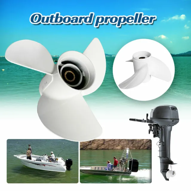 13 1/2 x15 Aluminum Outboard Propeller for Yamaha 50-130 HP 6E5-45947-00-EL NEW