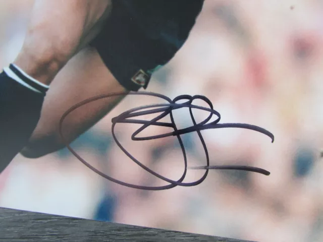 Jonah Lomu New Zealand All Blacks Rugby Union Player Original Hand Signed Photo 2