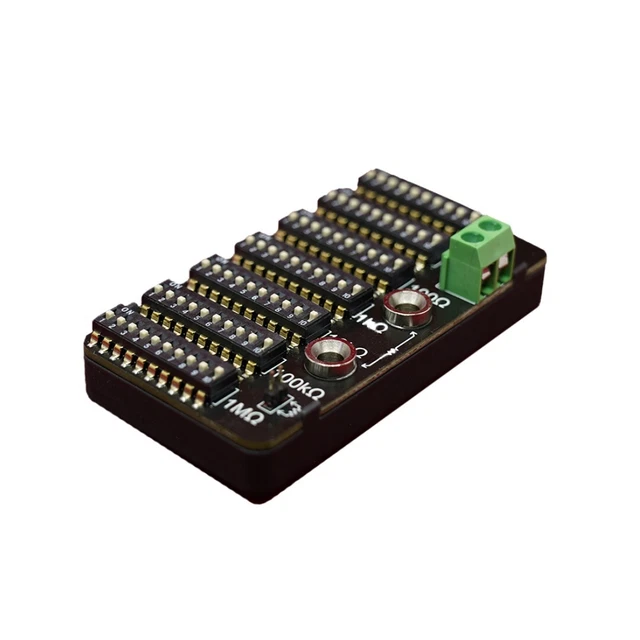 7 DECADE RESISTANCE Resistor Substitution Board Box 1 (0 Ohm10 Meg