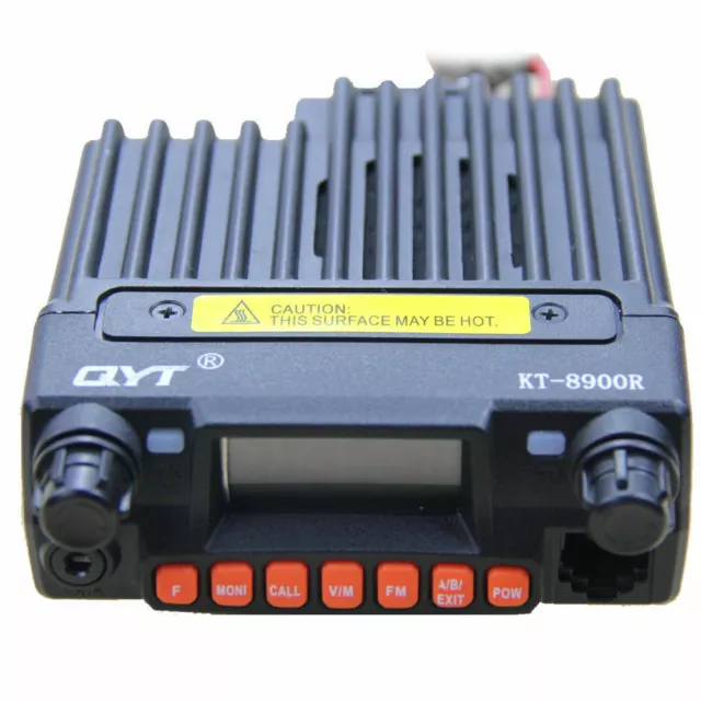 QYT KT-8900R 25W Tri-Band Transceiver 136~174&240-260&400~480MHz Car MobileRadio 3