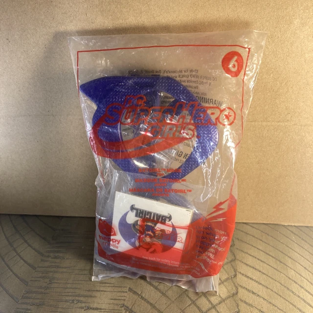McDonald’s Happy Meal Toy DC Superhero Batgirl Mask #6 Sealed