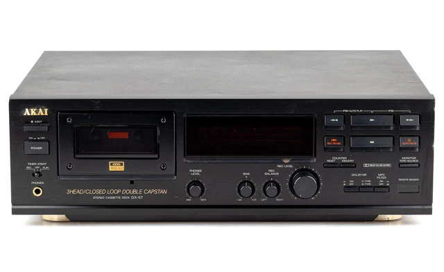 BIEN LIRE L'ANNONCE Lecteur Cassettes Audio AKAI HX-M313W Hi Fi EUR 14