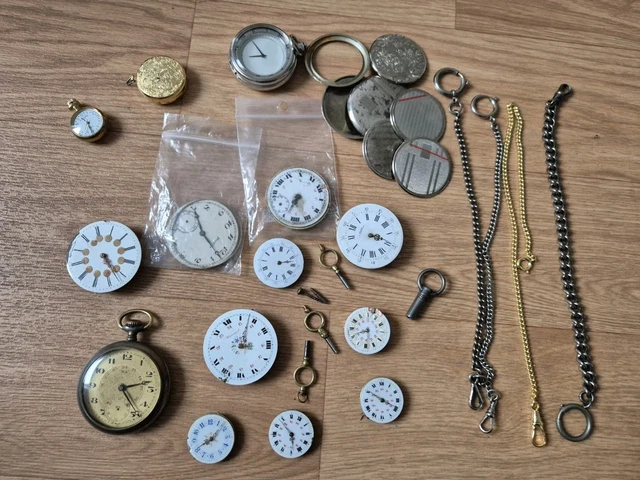 Ressort De Régulateur De Raquette (col De Cygne) Pour Montre Gousset 17 à 20 Lignes - Neuf De Stock - France