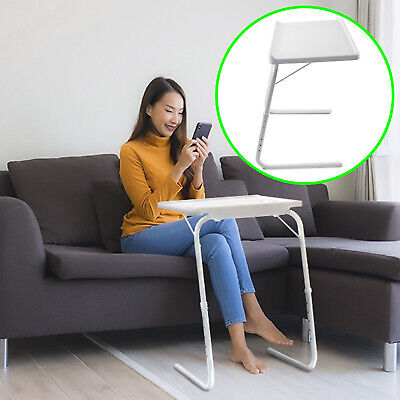 Tavolino da letto per computer portatile per letto e divano pieghevole colore: nero per notebook da 60 x 40 cm GROSSē vassoio per la colazione vassoio per computer portatile 