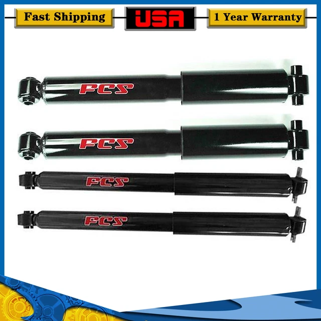 Front & Rear Shocks for 1992 - 99 Chevrolet Suburban Tahoe Yukon K1500 4x4 FCS