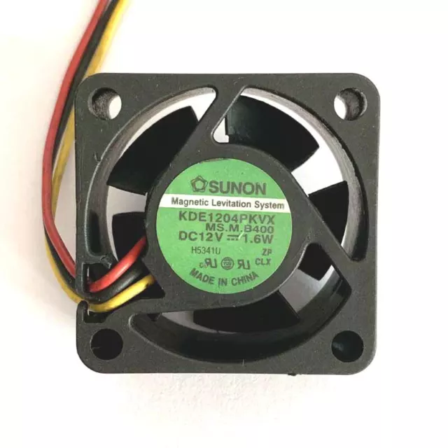 SUNON KDE1204PKVX 12V 1.6W 3P Cooler Cooling Fan 40*40*20mm For CISCO 2950-24