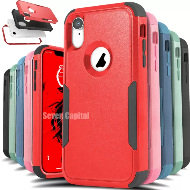 Shockproof Case Cover For Apple iPhone X XR XS Max Heavy Duty Hard Rugged Case