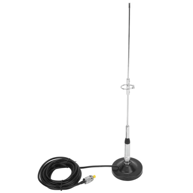 Car VHF UHF Antenna Sucker With 5m Cable SMA Female Adapter Kit Waterproof Plug