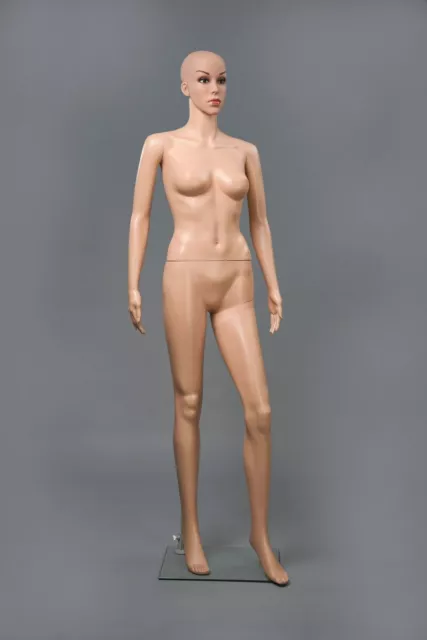 Schaufensterpuppe weiblich Damenpuppe Schaufensterfigur Mannequin Puppe H:179 cm