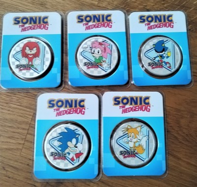 Amy Rose Color ™ BLISTER Moneta ARGENTO 1 OZ AG Niue 2022 Sonic the Hedgehog 2. 