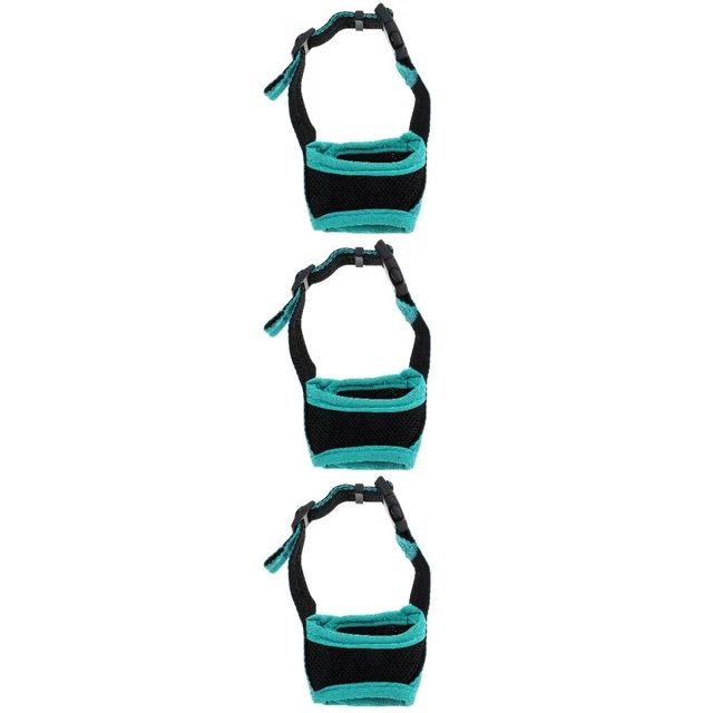 3x bozal para perro perro perro bozal malla bozal masticar perro bozal bozal