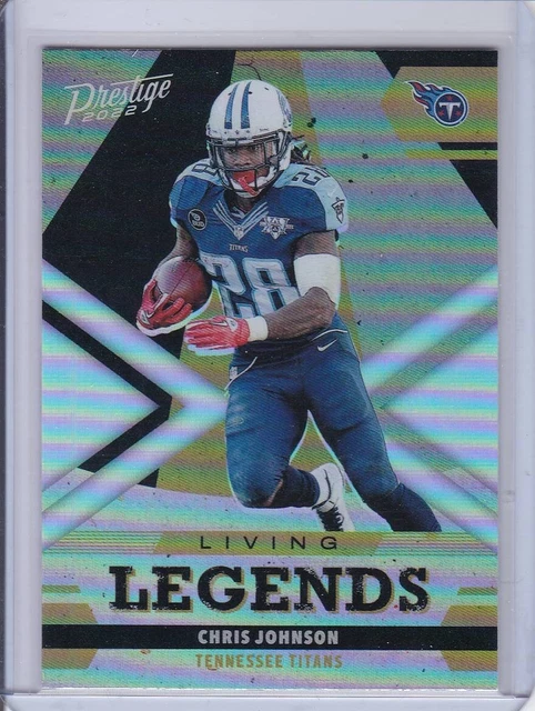 Chris Johnson Living Legends Panini Prestige 2022 NFL