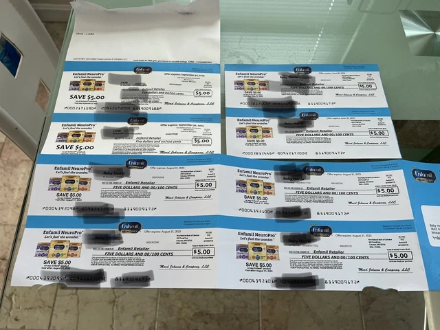 Enfamil Formula Coupon Checks Worth $40 NOT EXPIRED