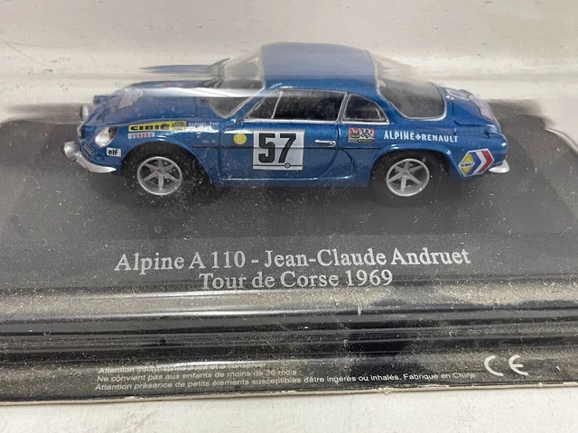 Coffret Alpine A110 Rallye Tour De Corse 1976 – MINITDC 1/43 (Neuf, Boîte Fermée)