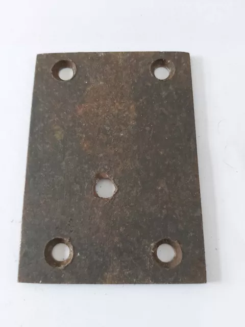 Original Post Box Lock Backing Plate Wall Post Box Post office Royal Mail GPO